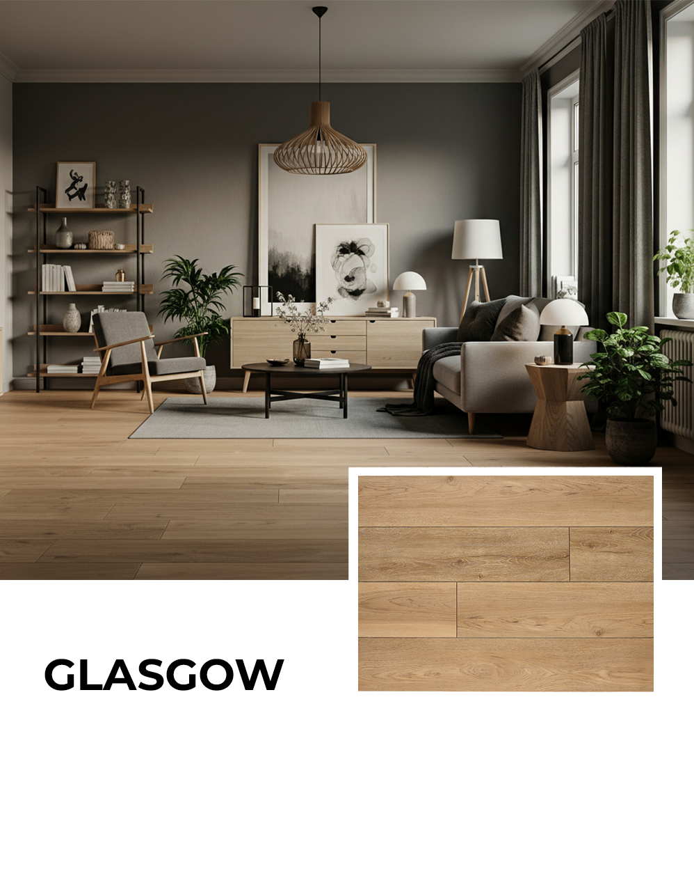 Glasgow-rdy Кварцвинил Glasgow 915x152 mm — изображение 1