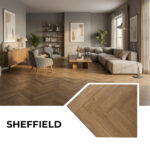 Кварцвинил Sheffield Herringbone 610x127 mm